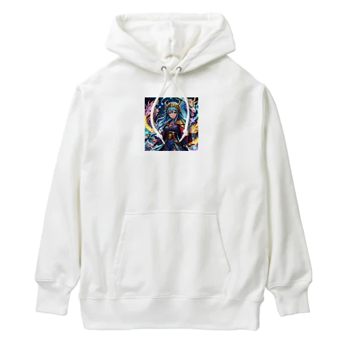 ドラゴンを飼う巫女 Heavyweight Hoodie