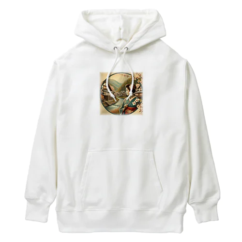 「静寂の古里」 Heavyweight Hoodie