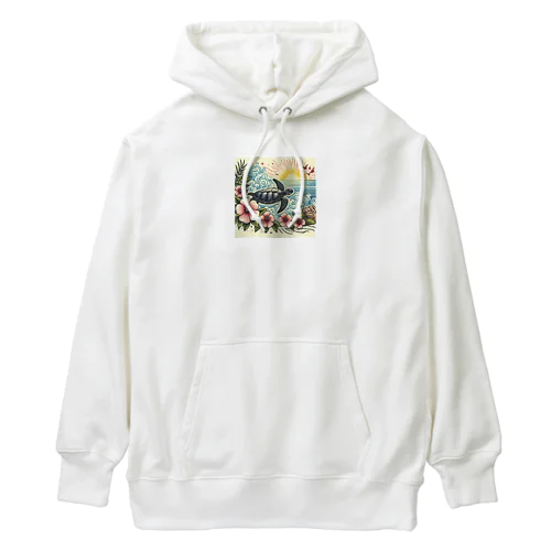 ウミガメ Heavyweight Hoodie