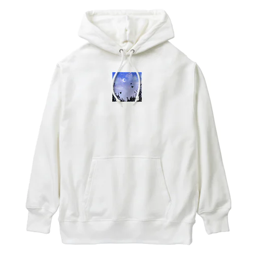 月下蝶 Heavyweight Hoodie