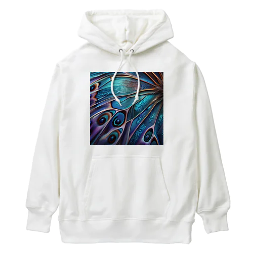 羽根の柄 Heavyweight Hoodie