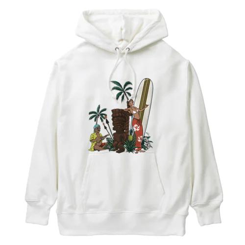 The Grandpa in Hawaii Heavyweight Hoodie