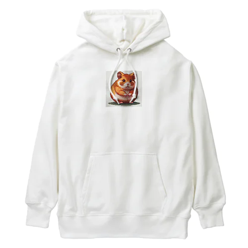 ドット絵のハムスター Heavyweight Hoodie