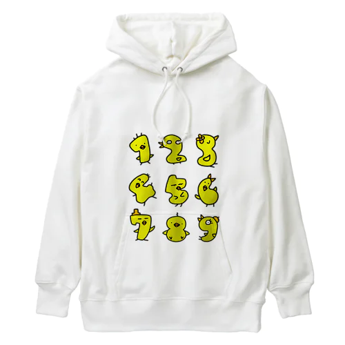 🐤数字アヒル🐤 Heavyweight Hoodie