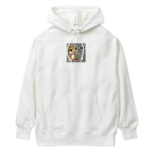 了解するヒョウモントカゲモドキ（レオパードゲッコウ）グッズ Heavyweight Hoodie