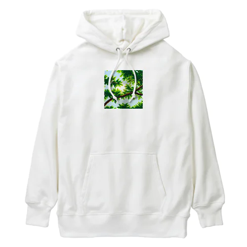 立っている木の枝 Heavyweight Hoodie