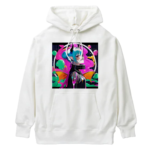 可愛い小悪魔 Heavyweight Hoodie