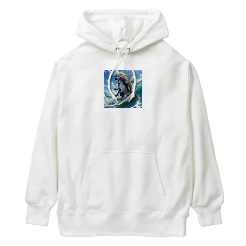 サーフィンをするファフニール Heavyweight Hoodie