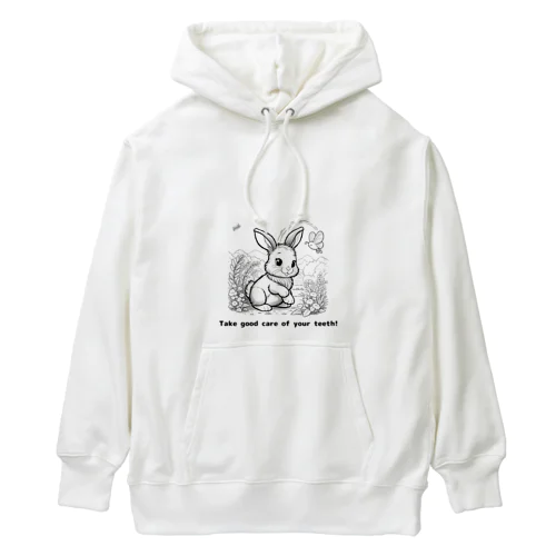 Take good care of your teeth! Heavyweight Hoodie