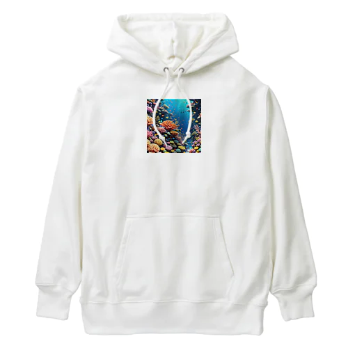 蒼いサンゴ礁 Heavyweight Hoodie