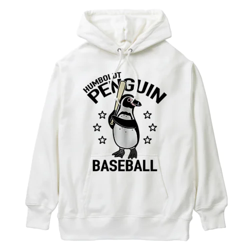 ペンギン・野球・PENGIN・BASEBALL・フンボルトペンギン・スポーツ・動物・アイテム・グッズ・オリジナル(C) Heavyweight Hoodie