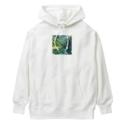 夏の渓谷 Heavyweight Hoodie