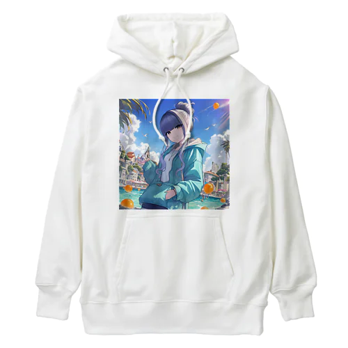 児十女須夜(じとめすや)のサマーバケーション Heavyweight Hoodie