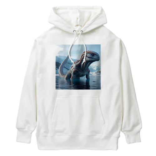 寒冷地帯のクリーチャー Heavyweight Hoodie