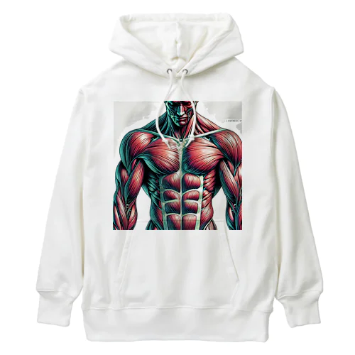 筋肉・パワー Heavyweight Hoodie