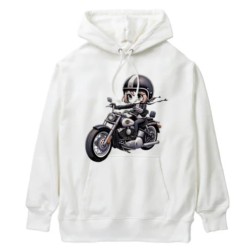 バイク女子 05 Heavyweight Hoodie