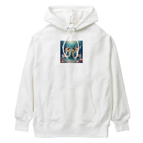 クリオネの擬人化 Heavyweight Hoodie