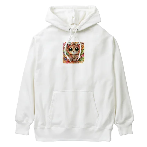 虹色魔法使いにゃん Heavyweight Hoodie