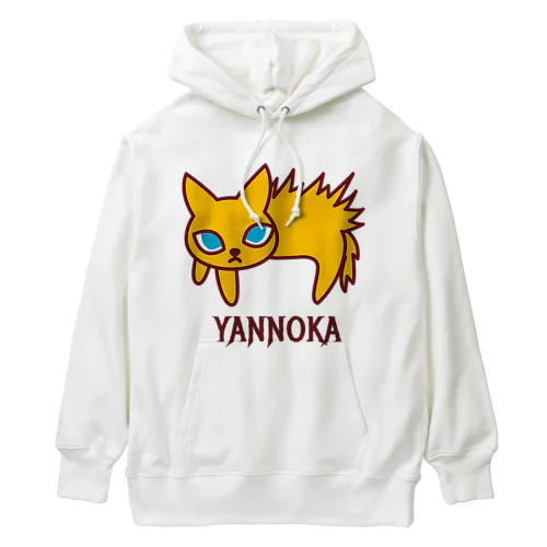 やんのか猫 金猫 Heavyweight Hoodie