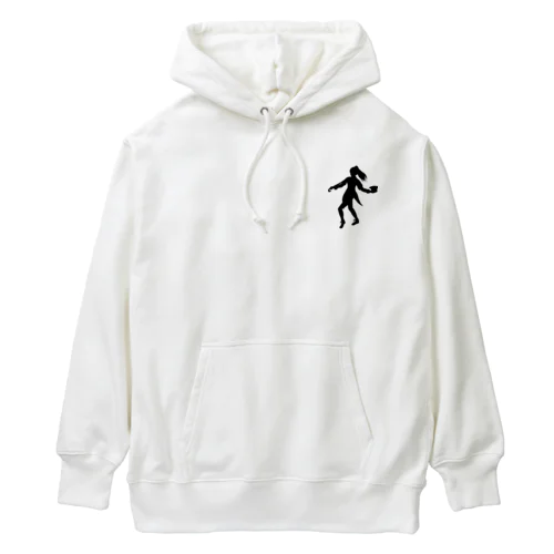 シンプル ジャズダンサーシルエット Heavyweight Hoodie