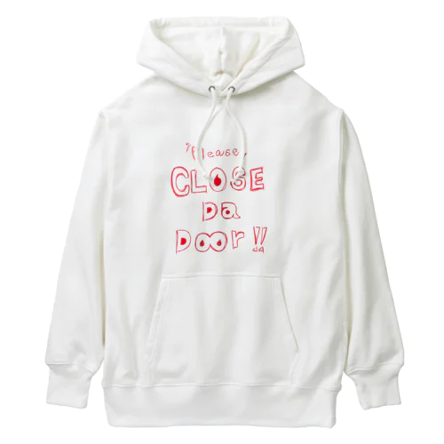おねがいドア閉めて！ Heavyweight Hoodie