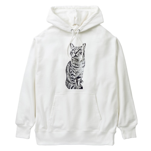 トラ猫トラ君 Heavyweight Hoodie