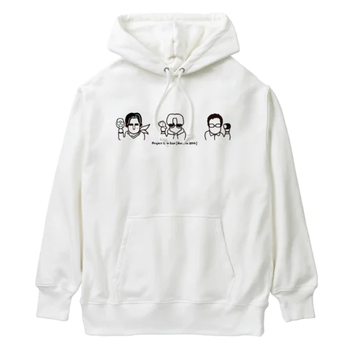 ３人の個性をギュッと集結 Heavyweight Hoodie