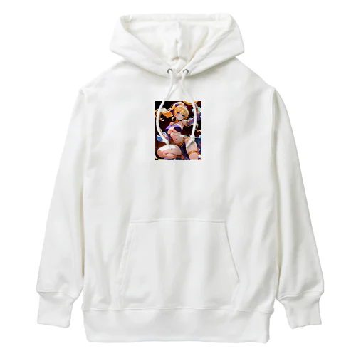 紫の踊り子タレイア 二次元タレイアシリーズNo.2 4-2-250204 Heavyweight Hoodie