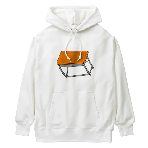 学校の机 Heavyweight Hoodie