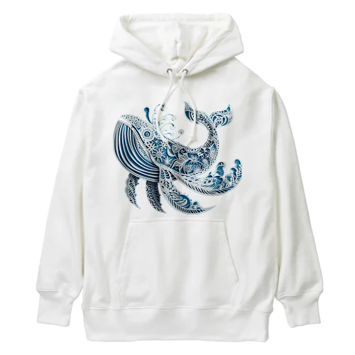 くじら Heavyweight Hoodie