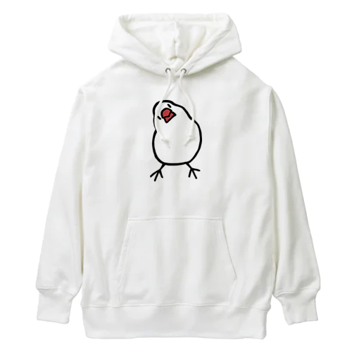 かしげる文鳥 Heavyweight Hoodie