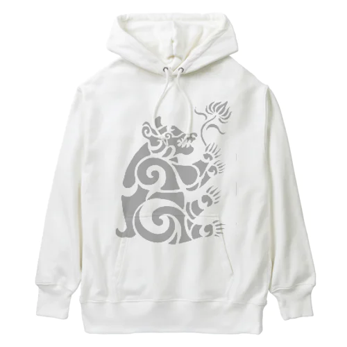 中南米風のクマ Heavyweight Hoodie