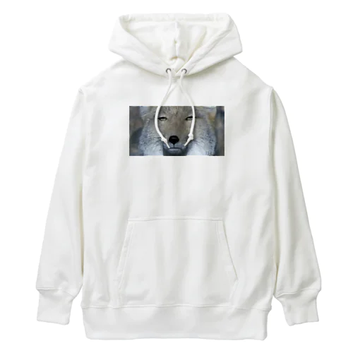 チベスナと共に見つめる ダボっとパーカー Heavyweight Hoodie