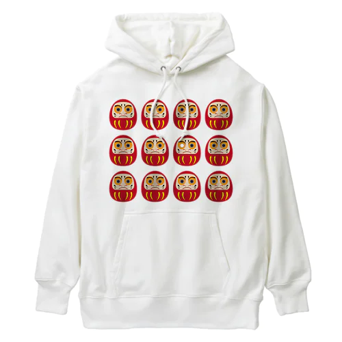 だるまさんたち Heavyweight Hoodie