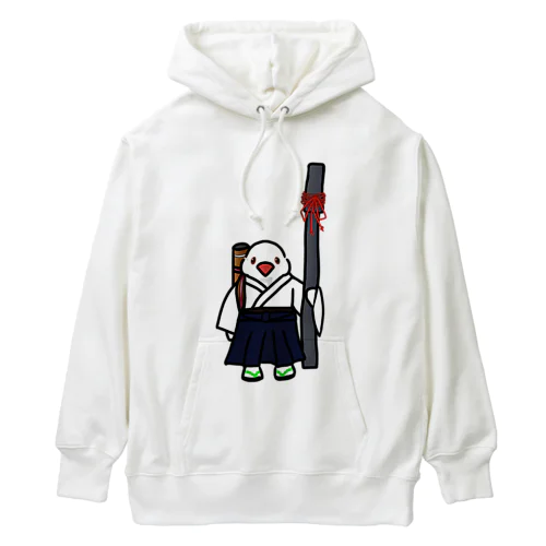 弓道部んちょ ロゴなし Heavyweight Hoodie