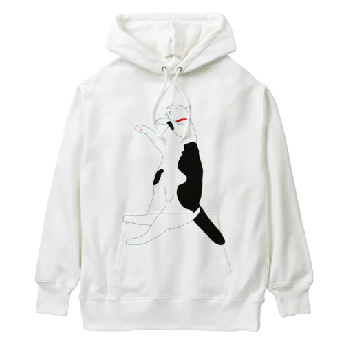 落ちてるネコ Heavyweight Hoodie