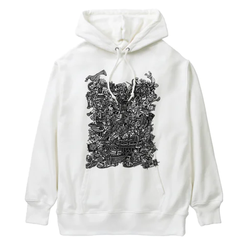 Old School Hip Hop 2 Heavyweight Hoodie