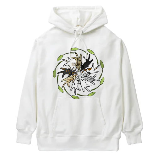 和猫じゃらし Heavyweight Hoodie