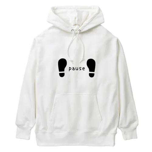 一時停止 Heavyweight Hoodie