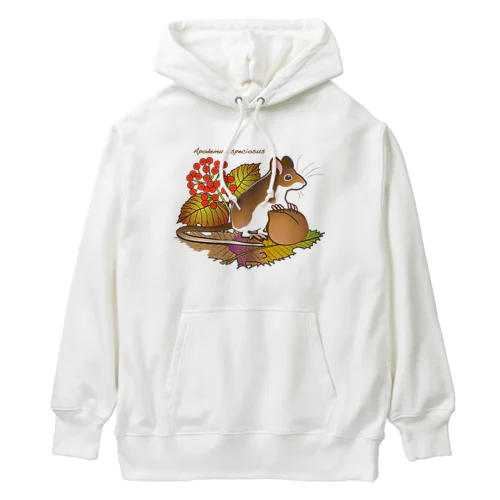 《前面プリントT_60》アカネズミ-02 Heavyweight Hoodie