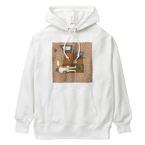 サ室 Heavyweight Hoodie