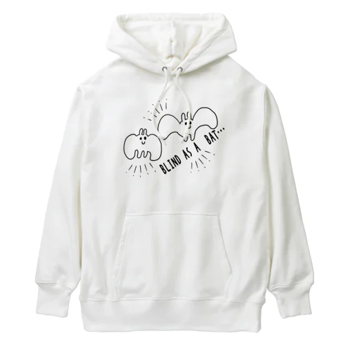 楽しいコウモリくん Heavyweight Hoodie