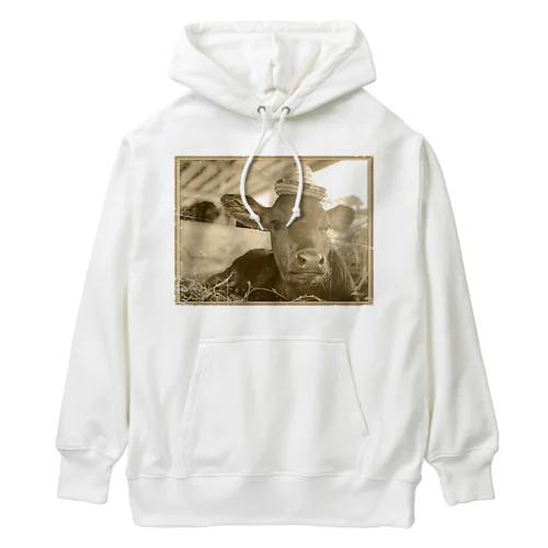 Happy calf Yuu-kun! Heavyweight Hoodie