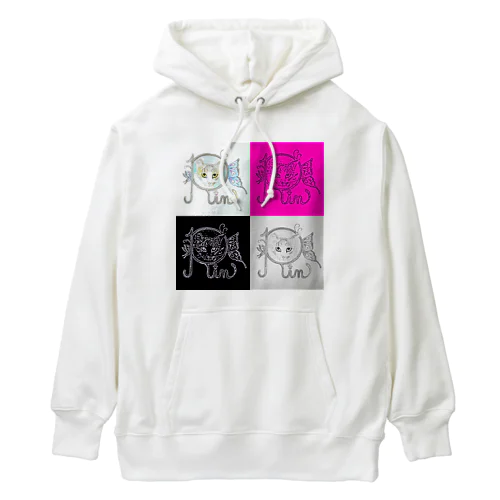 目ヂカラりんちゃん4 Heavyweight Hoodie