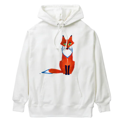 きつね（お座り） Heavyweight Hoodie