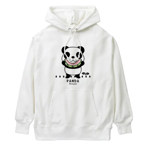 スイカを食べるパンダちゃん*D Heavyweight Hoodie