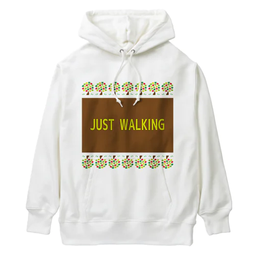 JUST WALKING ヘビーウェイトパーカー