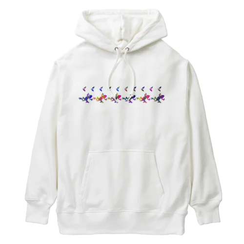 ヤモリ色々 Heavyweight Hoodie