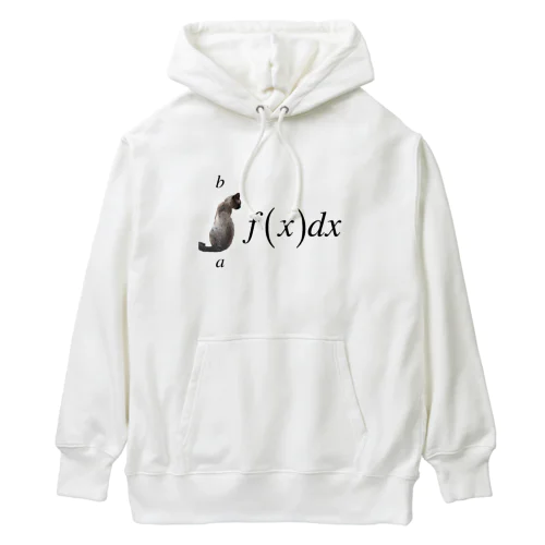 微分積分良い猫分 Heavyweight Hoodie