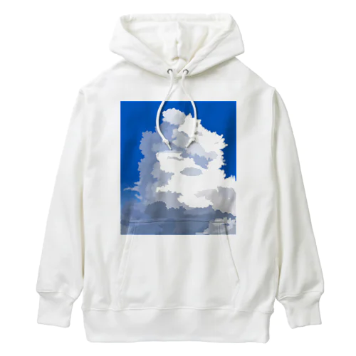 もくもく積乱雲 Heavyweight Hoodie